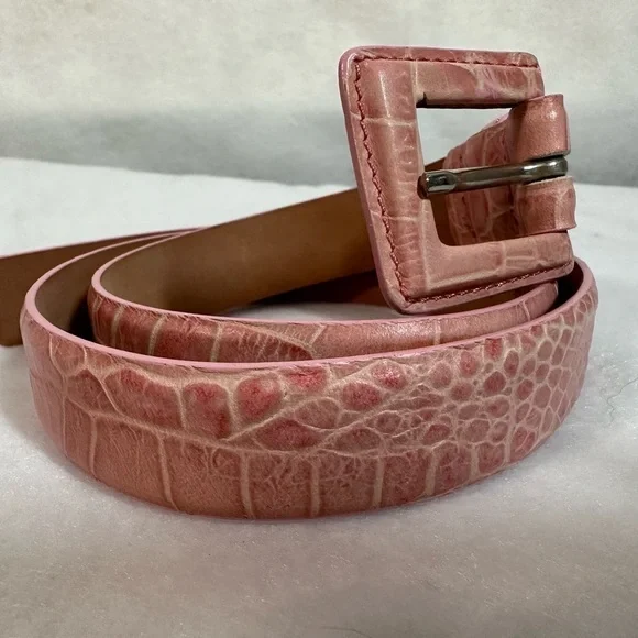 Tanner | Accessories | Tanner Made In Italy Pink Leather  display picture 1
